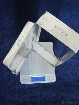 Investičné striebro-šperkovnica/humidor 1902–UK-582g - 6