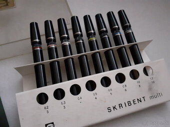 Sady technických, rysovacích pier - rôzne značky - 6