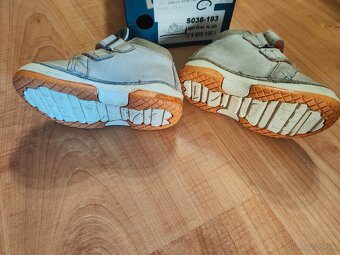 Kožené prechodne topánky DD step - 6