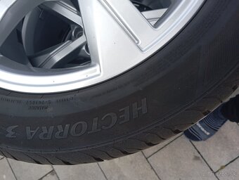 Audi Alu disky + letne pneu 215/55/R17 - 6