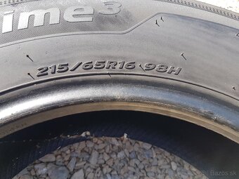215/65 r16 letné pneumatiky 2ks Hankook DOT2020 - 6