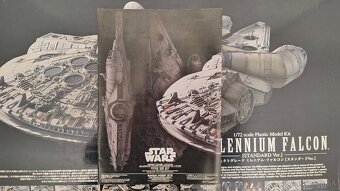 Predám plastikový model Millennium Falcon - Star Wars 1:72 - 6