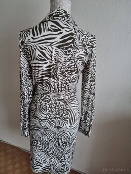 nové olivovo-biele zavinovacie šaty Orsay veľ. M - 6