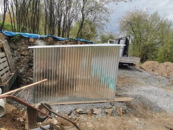 Stavebná búda,garaž plechová najlacnejšia v SR 2x3m - 6