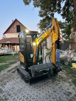 Zemné a výkopové práce minibagrom 2t, Požičovňa - 6