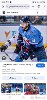 Gameworn hokejka CCM Ribcor Trigger ASY Lukáša Kloka - 6