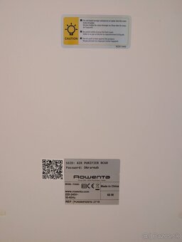 Čistička vzduchu Rowenta PU6080F0 Intense Pure Air Connect - 6