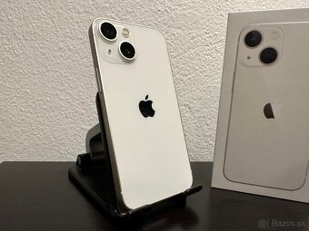 iPhone 13 Mini Biely 100% Zdravie Batérie TOP STAV - 6