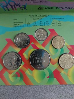 Mince zahranične sady minci - 6