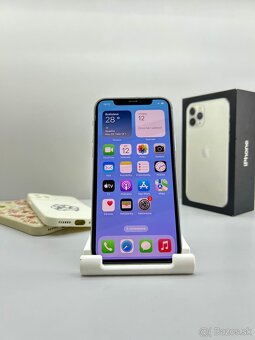 iPhone 11 PRO SILVER NOVÁ BATÉRIA 100% - 6
