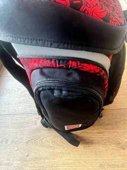 🎒 Chlapčenská školská taška Lego NINJAGO – červená, veľmi d - 6