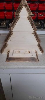 Drevený vianočný stromček - 6