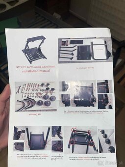 Volant Logitech g920+ radiaca páka+original stojan - 6