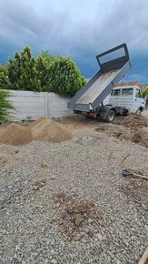 Autodoprava nákladnými autami/Zemné práce bager traktorbage - 6