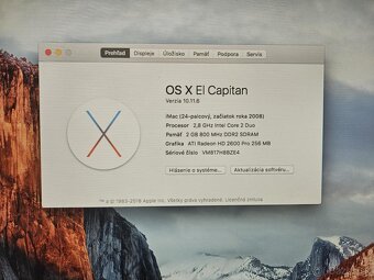 Apple iMac 24" (Early 2008) – plne funkčný - 6