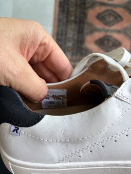 Pánske biele kožené tenisky - 6