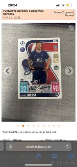 Vzácne futbalové karty - 6