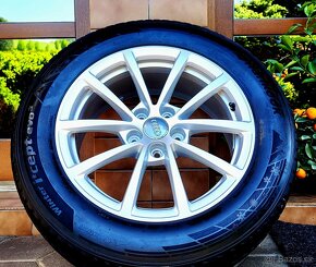 alu R17 5x112, (zimné pneu 225/60) orig. Audi A6 - 6