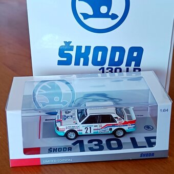 REZERVACE - Škoda 130 LR n. 21 rally Bohemia 1986 - nové - 6