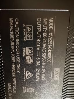 nabíjačka / Rýchlonabíjačka na kolobezku Xiaomi, Ninebot - 6