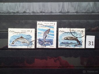Poštové známky č.425 - FAUNA SVETA II. - 20 ks sérií - 6
