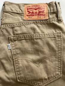 Nové pánske džínsy LEVIS 511- veľkosť 32/30 - 6