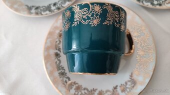 Čajová, kávová porcelánová súprava - 6