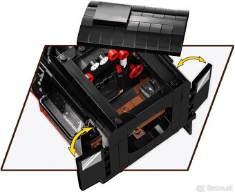 COBI lokomotíva + plošinový vagón - 6