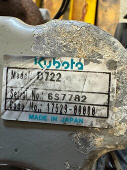 Predám kubota D722 Motor - 6