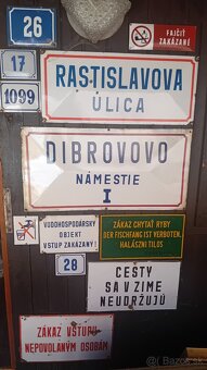 Veľa smaltovaných tabul - 6
