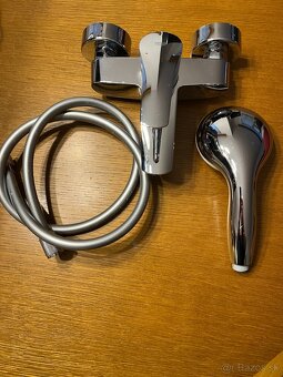 Predám vaňu s batériou a sprchovým setom (Kaldewei Saniform) - 6