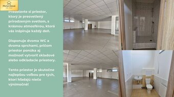 Komerčné priestory na prenájom 200m2 Dvory Púchov. - 6