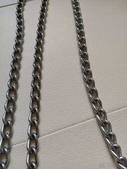 NOVÁ kovová vôdzka pre psov 2m 3cm (osobný odber) - 6