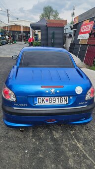 Peugeot 206 cc 1.6 benzin 80kw - 6