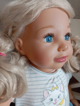 Bábika Sally 63 cm - minimálne hraný stav, bez vád - 6