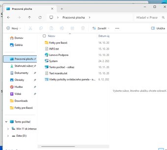 Predám Notebook Lenovo Windows 11 Pro - 6