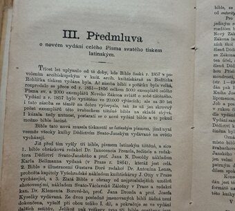 Starožitná Biblia Česká - 6