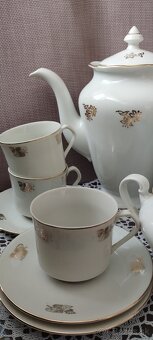 porcelánové šálky sad 4+4 - 6