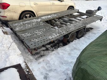 Prenajmem, požičiam prívesný vozík - autoprepravník - 6