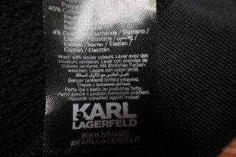 KARL LAGERFELD ICON original luxusna bundicka vel. L - 6