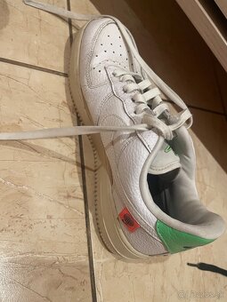 Nike air force biele a cierne - 6
