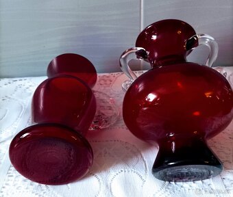 Červené sklo - 6