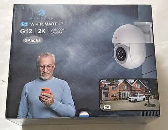 Bezpečnostná WiFi kamera, 2.4 GHz balenie 2ks - 6