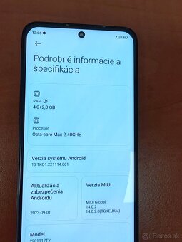 Xiaomi Redmi Note 11 čierny 128GB - 6