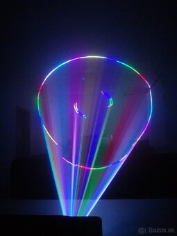Laser animačný na diaľkové ovládanie, RGB plnofarebný - 6
