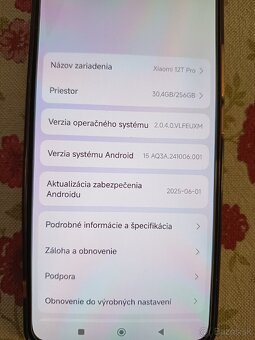 PREDÁM Xiaomi 12t pro - 6