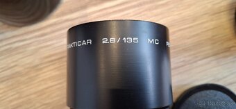 Meyer Optic Gorlitz 35mm, Pentacon 135mm - 6