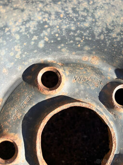 Zimne Continental TS860 195/65/R15 + VW plechove disky - 6