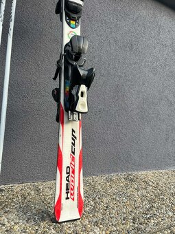 Lyže + lyžiarky + palice - 6