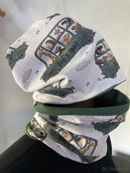 Detské dvojvrstvové čiapky - 6